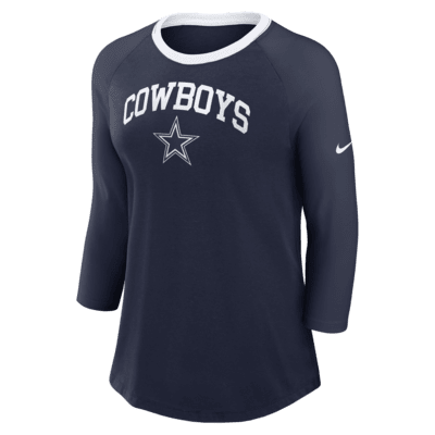 Dallas Cowboys Women's Nike NFL 3/4-Sleeve T-Shirt