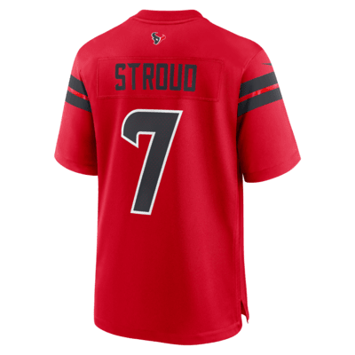 C.J. Jersey de fútbol americano Nike de la NFL Game para hombre C.J. Stroud Houston Texans