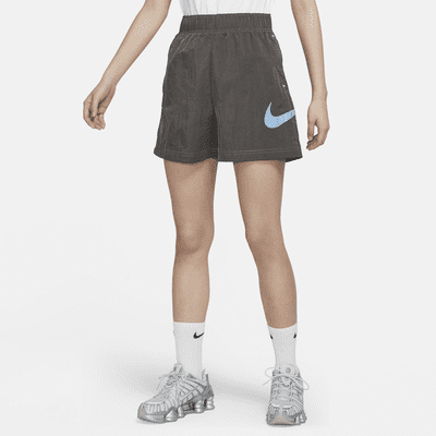 Nike Sportswear Swoosh Women's Woven High-Rise Shorts. Nike MY