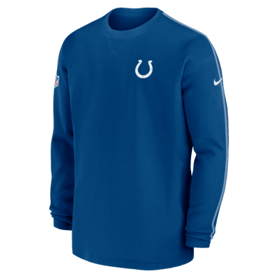 Indianapolis Colts Sideline Coach Men’s Nike NFL Long-Sleeve Top