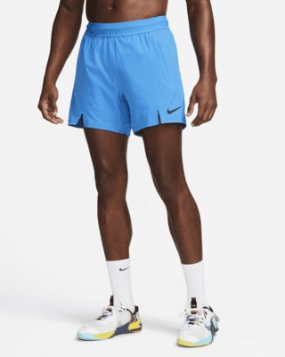 nike flex shorts sky blue