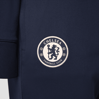 Chelsea F.C. Strike Men's Nike Dri-FIT Football Hooded Knit Tracksuit