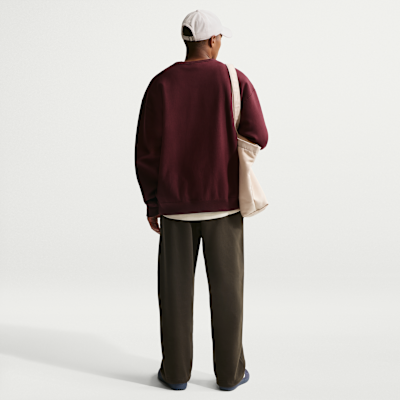 나이키 솔로 스우시 남성 플리스 오픈 헴 팬츠