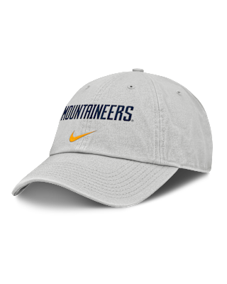 Мужские  West Virginia Off-Field Club Gameday Nike College Adjustable Hat