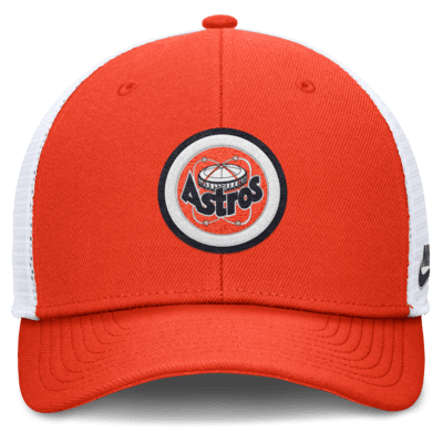 Gorra de rejilla Nike Dri-FIT de la MLB ajustable para hombre Houston Astros Cooperstown Rise