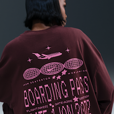 Nike Sportswear Women's Oversized Long-Sleeve T-Shirt