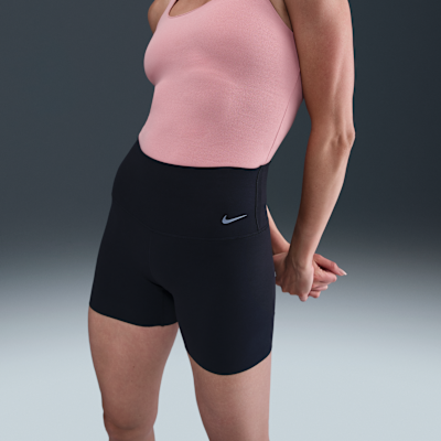 Cykelshorts Nike Zenvy med hög midja 12,5 cm för kvinnor