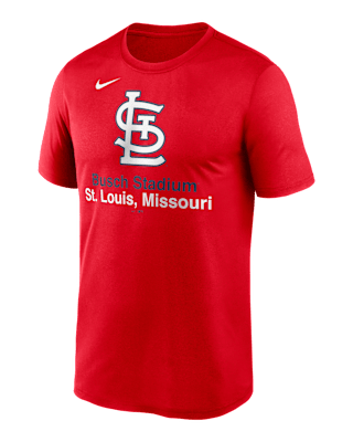 Мужская футболка St. Louis Cardinals Stadium Legend Nike Dri-FIT MLB