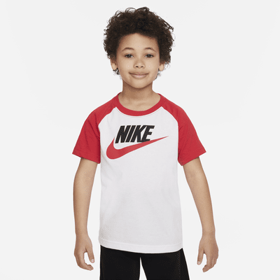 Nike Sportswear Futura Raglan Tee Little Kids' T-Shirt. Nike.com