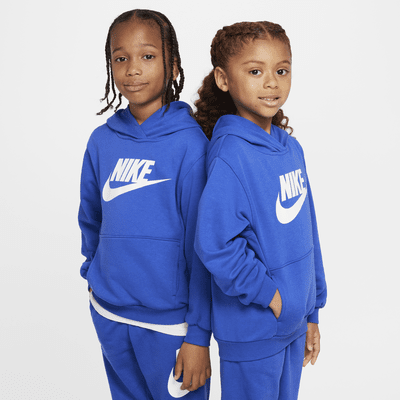 Sudadera con gorro para niños talla pequeña Nike Sportswear Club French Terry Pullover