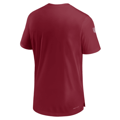 Nike NFL Team Apparel Dri-Fit Polo Shirt Mens XL Red Arizona Cardinals