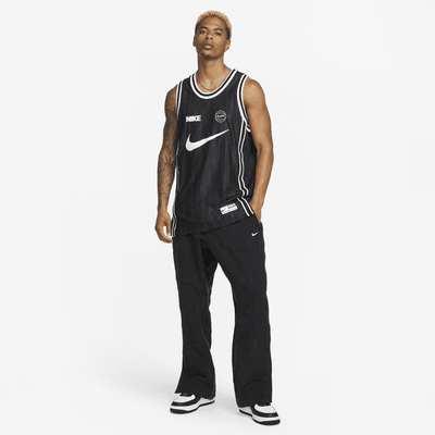 Nike Dri-FIT DNA Men's Basketball Jersey - White/Black