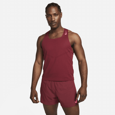 caridad Aniquilar Deportes Camiseta sin mangas para carrera para hombre Nike Dri-FIT ADV AeroSwift.  Nike.com
