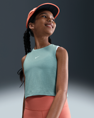 Детские  Nike Pro Girls' Dri-FIT Training Tank Top для тренировок