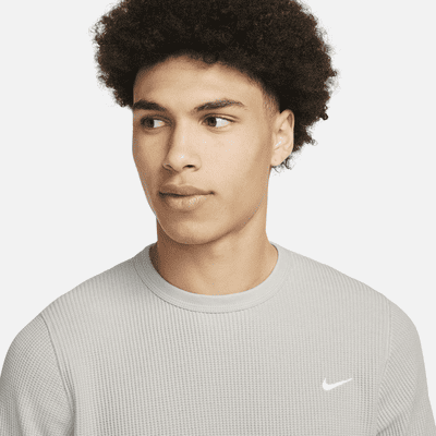 Nike Life Men's Long-sleeve Heavyweight Waffle Top. Nike AE