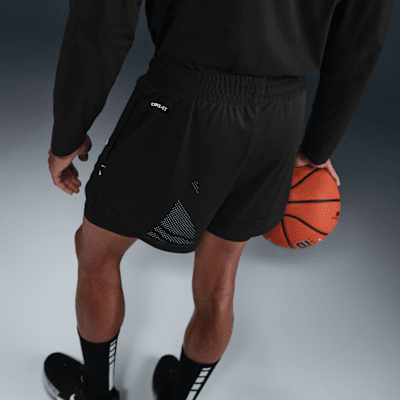Nike Icon Shorts de básquetbol Dri-FIT de 10 cm 2 en 1 para hombre