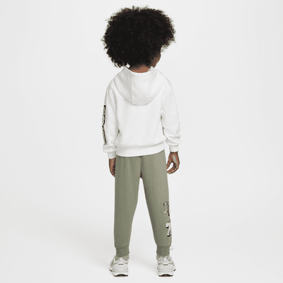 Conjunto de dos piezas de tejido Fleece infantil Nike Step Up Your Game