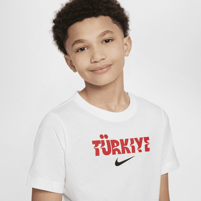 T-shirt da calcio Nike Turchia Crest – Ragazzo/a