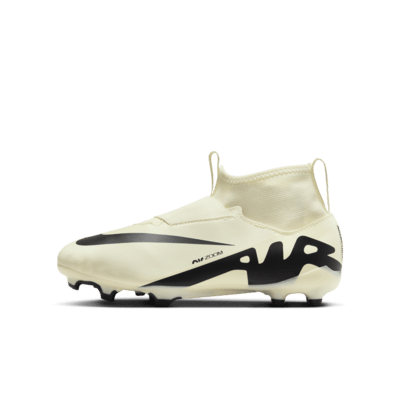 Tacos de fútbol de corte high para terrenos múltiples para niños de preescolar y grandes Nike Jr. Mercurial Superfly 9 Academy