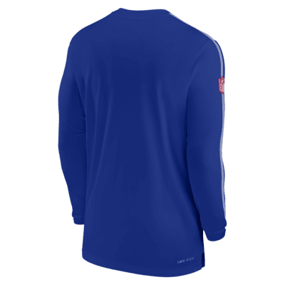 Buffalo Bills Sideline Coach Men's Nike Dri-FIT NFL Long-Sleeve Top