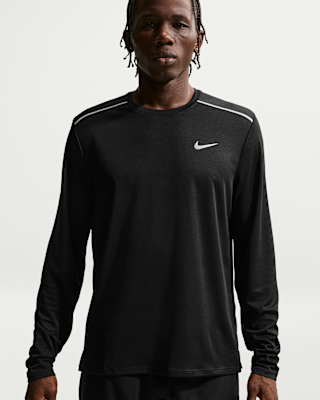 Мужские  Nike Miler Dri-FIT Long-Sleeve Top для бега