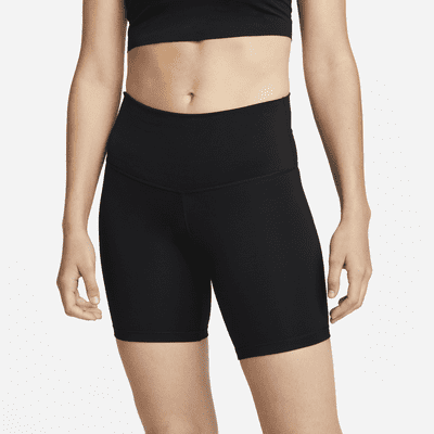 Shorts de 18 cm de tiro alto para mujer Nike Yoga