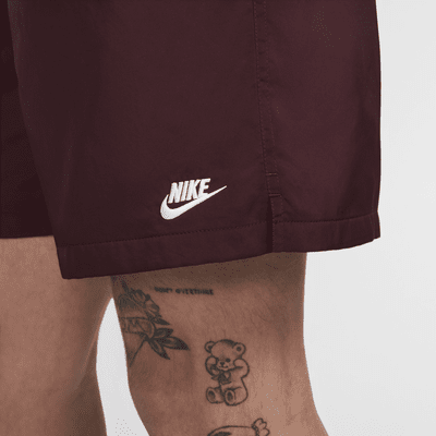 Vævede Nike Club-flow-shorts til mænd