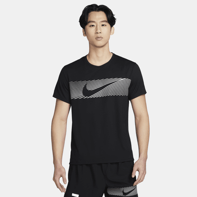 Nike Miler Flash Men's Dri-FIT UV Short-Sleeve Running Top. Nike VN