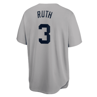 Jersey de béisbol Cooperstown para hombre MLB New York Yankees (Babe Ruth).  