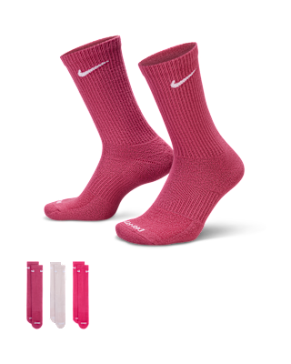 Unisex носки Nike Everyday Plus Cushioned Training Crew Socks (3 Pairs) для тренировок