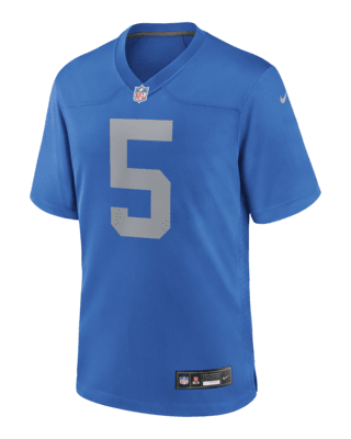 Мужская куртка David Montgomery Detroit Lions Nike NFL Game Football Jersey для футбола