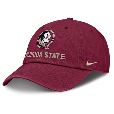 Gorra Nike universitaria ajustable para hombre Florida State Sideline Club Gameday