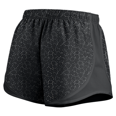 Shorts universitarios Nike Dri-FIT para mujer Ohio State Pattern Tempo