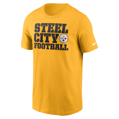 Pittsburgh Steelers Local Essential Men's Nike NFL T-Shirt. Nike.com
