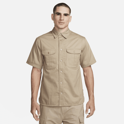 Nike SB Tanglin Short-Sleeve Woven Button-Up Skate Top