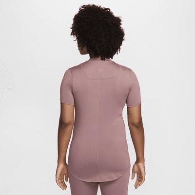 Nike (M) One Dri-FIT Slim-Fit top met korte mouwen voor dames (zwangerschapskleding)