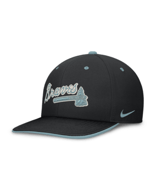 Мужские  Atlanta Braves Pro Tech Script Nike Dri-FIT MLB Adjustable Hat