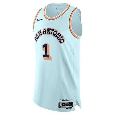 Victor Wembanyama San Antonio Spurs 2024/25 City Edition Nike Dri-FIT ADV Authentic NBA-jersey voor heren