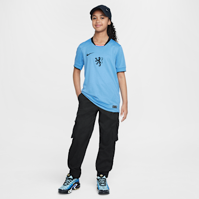 Hollanda 2025 Stadyum Deplasman (Kadın Takımı) Nike Dri-FIT Genç Çocuk Futbol Taraftar Forması