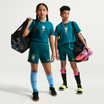 Brazil Academy Pro Big Kids' Nike Dri-FIT Soccer Shorts