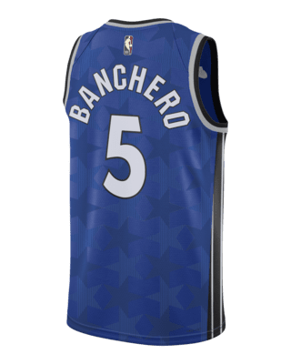 Paolo Banchero Orlando Magic 2023/24 Nike Men's Dri-Fit NBA Swingman Jersey in Blue, Size: Small | DX8612-480