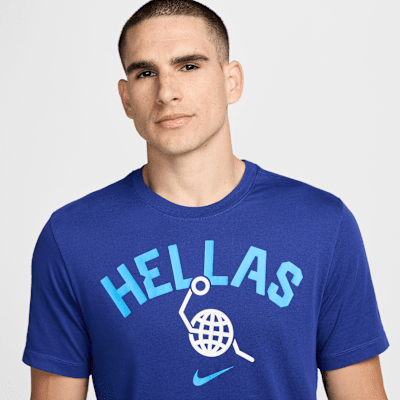 Greece Men's Nike Basketball T-Shirt