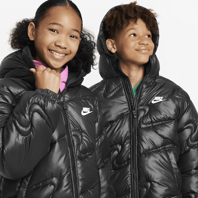 Nike Sportswear Therma-FIT Repel Heavyweight Synthetic Fill Older Kids' Loose Jacket