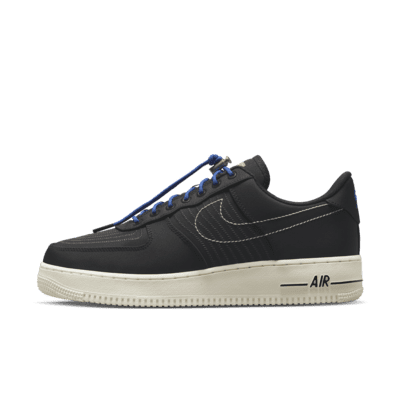 LV x Nike Air Force 1 - Black - E-SEVEN STORE