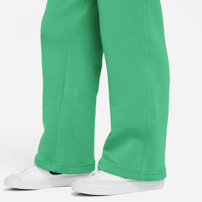 Pants de pierna ancha para niña talla grande Nike Sportswear Club Fleece