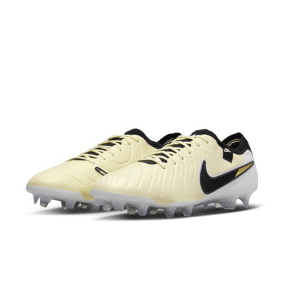 Tacos de fútbol de corte low para terreno firme Nike Tiempo Legend 10 Elite