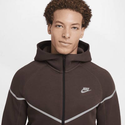 Chamarra de tejido Fleece de cierre completo para hombre Nike Tech Windrunner