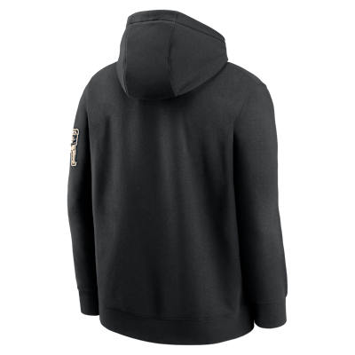 Sudadera con gorro sin cierre universitaria Nike para hombre Georgia Club