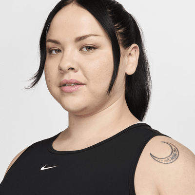 Nike Pro Dri-FIT kort singlet til dame (Plus Size)