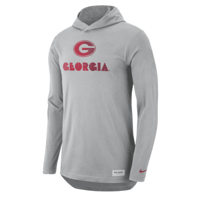 Nike College Dri-FIT (Georgia) Men's Long-Sleeve Hooded T-Shirt